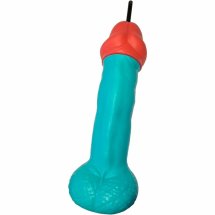 Diablo Picante niebieski kubek plastikowy – oryginalny design, pojemność 350 ml