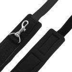 DARKNESS Kajdanki na Drzwi z Regulacją – Wytrzymały Neopren, Nylon, Czarny System