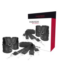 Darkness Zestaw do Mocowania Łóżka – Uniwersalne Krawaty Neoprenowe, Regulowane