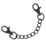 Fetish Submissive Origin Kajdanki z Wegańskiej Skóry, Neoprenowe, Regulowane, Czarne
