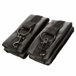 CalExotics Boundless Hog Tie – system wiązania z mankietami, czarny, regulowane zapięcia