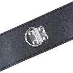 OHMAMA FETISH – regulowane opaski na nadgarstki z metalowymi zatrzaskami, PVC