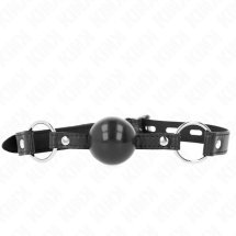 KINK Czarna Piłka TPE 4 cm – regulowany pasek 60x2 cm, anatomiczny model, trwały materiał