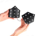 KINK Black Point Opaski na Ręce z Regulacją na Łańcuszku 17-23 cm, Miękka Wyściółka