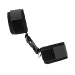 KINK Neoprenowe Opaski na Nadgarstki Czarne Regulowane 22-34 cm z Metalowymi Elementami