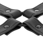 Fetish Submissive uprząż wegańska, regulowana, czarna, kolekcja Submissive