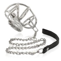Metal Hard stalowy system kontroli intymnej z paskiem, anatomiczny pierścień 38 mm