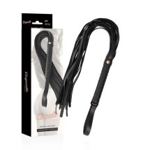 Coquette Chic Desire Fantasy bat z wegańskiej skory 28 cm czarny – Ergonomiczny Uchwyt i Bezniklowe Elementy