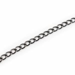 OHMAMA Zaciski dekoracyjne z czarnym łańcuszkiem, metalowe, bezniklowe – Stylowy Model Premium