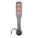 OHMAMA Fetish Pejcz Serca 32,6 cm – Anatomiczny Uchwyt, Motyw Dekoracyjny