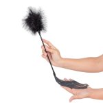 Secret Play Kuster Czarny Model Dwustronny z Batem i Miotełką 21 cm – Uniwersalny Drążek