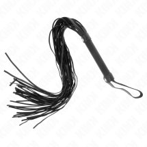 KINK Bicz z imitacji owczej skory 60 cm czarny – Wytrzymały Model z Ergonomicznym Chwytem