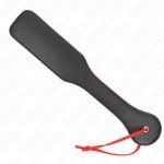 KINK Paddle dwustronny model 32x6 cm – skóra syntetyczna, ergonomiczny uchwyt, czerwono-czarny