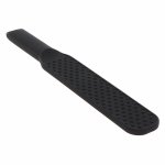 Hidden Desire Extreme Paddle silikonowe z kolcami czarne 31 cm – ergonomiczny uchwyt