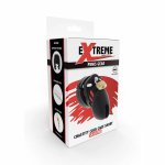 Hidden Desire Extreme silikonowa klatka anatomiczna S czarna 6,5 cm – system regulacji