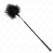 KINK Łaskoczące Piórka z Uchwytem Cyrkotu 50 cm – elegancki model sensoryczny