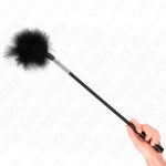 KINK Łaskoczące Piórka z Uchwytem Cyrkotu 50 cm – elegancki model sensoryczny