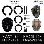 Addicted Toys Locked – system blokady bezkluczykowej 11,5 cm, model Shell, czarny