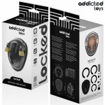 Addicted Toys Locked – system blokady bezkluczykowej 11,5 cm, model Shell, czarny