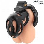 Addicted Toys Locked – system zabezpieczający 8 cm, 4 rozmiary pierścieni, blokada z kluczem