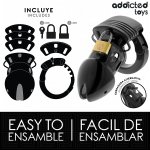Addicted Toys system zabezpieczający, pierścień regulowany 7,5 cm – indywidualna regulacja