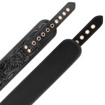 BEGME Black Edition kołnierz neoprenowy z łańcuszkiem i regulowanymi zaciskami
