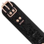 BEGME Black Edition kołnierz neoprenowy z łańcuszkiem i regulowanymi zaciskami
