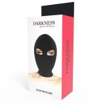 Darkness Mask Czarna Spandex – anatomiczna maska z otworem na usta, uniwersalny rozmiar