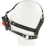 Ohmama Head Harness z regulacją – czarna uprząż z transparentnym elementem, uniwersalna
