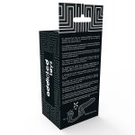 Addicted Toys model z pierścieniem i anatomiczną końcówką, czarny 10 cm, elastyczny TPR