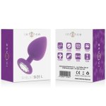 Intense SHELKI L anatomiczny korek lilac silikon medyczny rozmiar L