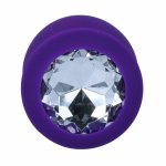 Intense SHELKI L anatomiczny korek lilac silikon medyczny rozmiar L