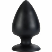 CalExotics COLT Big Boy silikonowy model anatomiczny czarny 6 cm, ergonomiczna podstawa