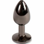 Secretplay Metalowy Korek Anatomiczny Mały 7 cm, brązowy, dekoracyjny kryształ