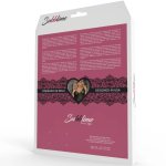 Subblime Queen Plus Peignoir koronkowy z rozszerzanymi rękawami, czarny, plus size