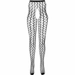 Passion Eco Collection Bodystocking S007 czarny, ekologiczny materiał, uniwersalny rozmiar