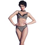 Chilirose CR 4727 Wildcat Bikini 2-częściowe S, animal print, regulowane paski