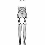 PASSION Eco Collection Bodystocking BS002 czerwony, ekologiczny, certyfikaty, uniwersalny