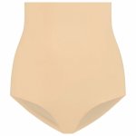 Bye Bra Estilo figi bezszwowe beżowe M, wysoki stan, ultralekkie, koronka bez szwów