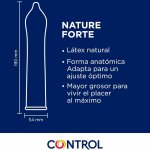 Control Adapta Forte 144 szt. prezerwatywy anatomiczne, nawilżane, Nonoksynol 9