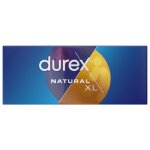 Durex Natural XL 144 szt. prezerwatywy powiększone, lateksowe, 56 mm