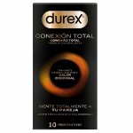 Durex Total Connection Ultra Fine Plus 10 szt. ultracienkie prezerwatywy bez lateksu