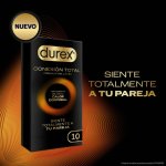 Durex Total Connection Ultra Fine Plus 10 szt. ultracienkie prezerwatywy bez lateksu