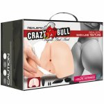Crazy Bull Model Intymny 4 – anatomiczne popiersie premium z podwójną wibracją