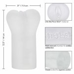 CalExotics Boundless Intymny System Vulva Transparentny 14 cm – nowoczesny model TPE