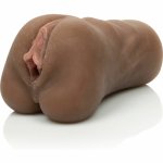 CalExotics PureSkin Brown – anatomiczna maszyna intymna 16,5 cm, teksturowana komora