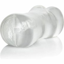 CalExotics PureSkin Model Intymny Dwuwejściowy – anatomiczny, teksturowany TPR 16,5x9,5 cm