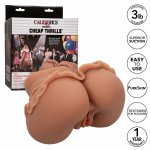 CalExotics Cheap Thrills The Homecoming Queen – anatomiczny model karmelowy 1,4 kg, podwójny system wejść