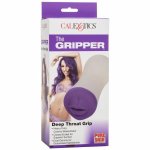 CalExotics Deep Throat Grip – dwukolorowa maszyna intymna TPE 17,75 cm, system podwójnej gęstości