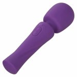CalExotics Stella – fioletowy masażer z 12 trybami, elastyczna głowka, silikon premium